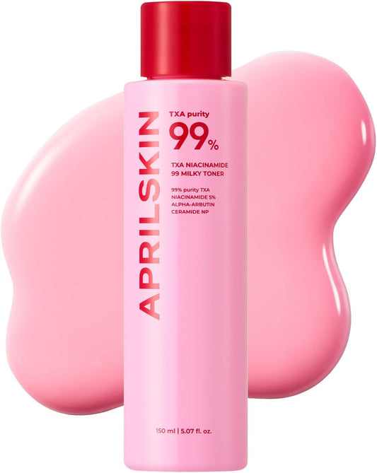 APRILSKIN TXA+Niacinamide 99 Pink Milky Toner 150ml Expiry 05 - 2028