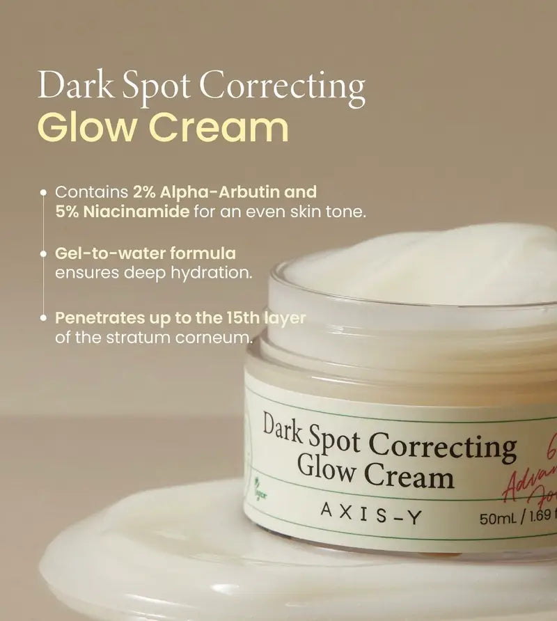 AXIS-Y Dark Spot Correcting Glow Cream 50ml Expiry 01 - 2029
