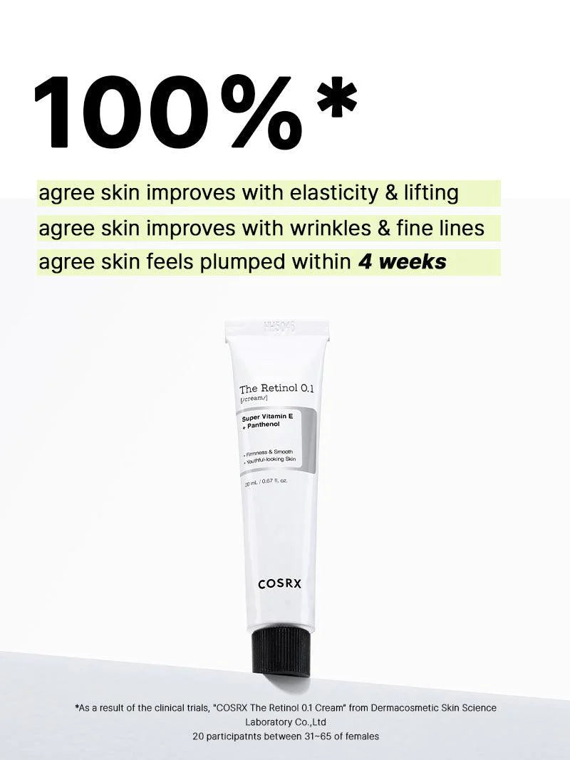COSRX The Retinol 0.1 Cream 20ml Expiry 04 - 2027