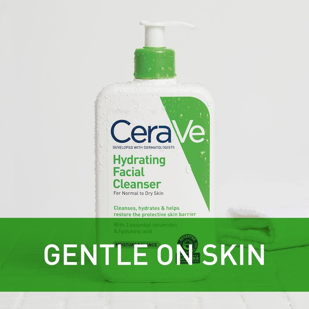 CeraVe, Hydrating facial Cleanser 3 oz , 87 ml