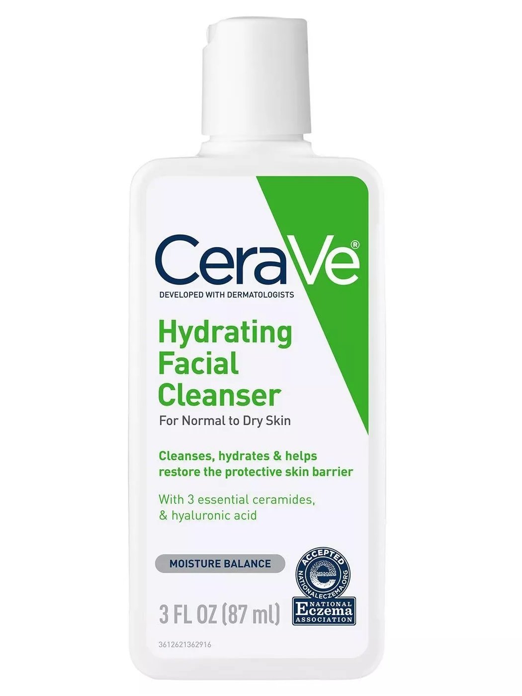 CeraVe, Hydrating facial Cleanser 3 oz , 87 ml