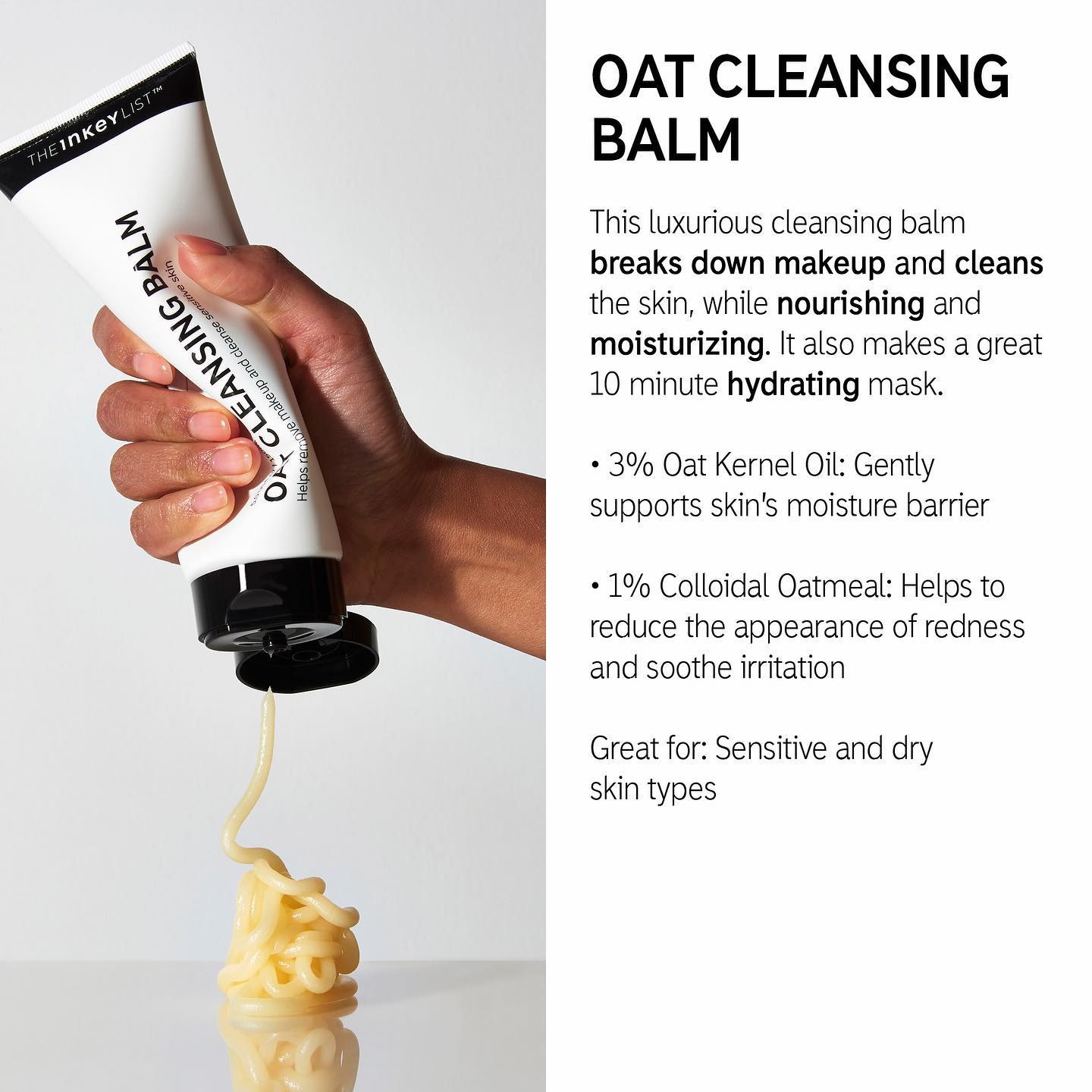 The INKEY List - Oat Cleansing Balm 150ml