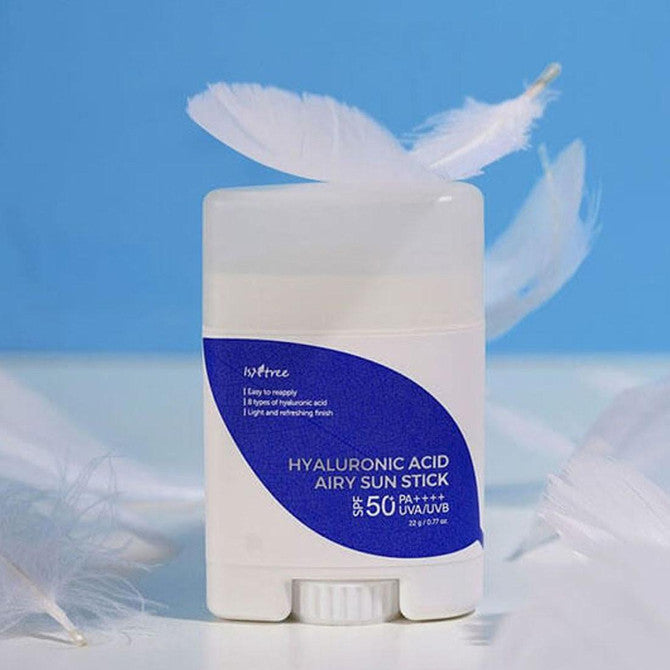 Isntree HYALURONIC ACID AIRY SUN STICK SPF 50+ PA++++ 22g Expiry 06 - 2028
