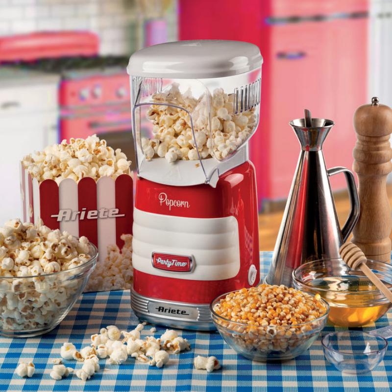 Popcorn Maker Party Time Red - Europlug