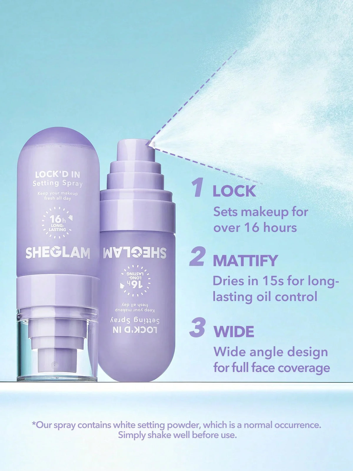 SHEGLAM - LOCK'D IN SETTING SPRAY