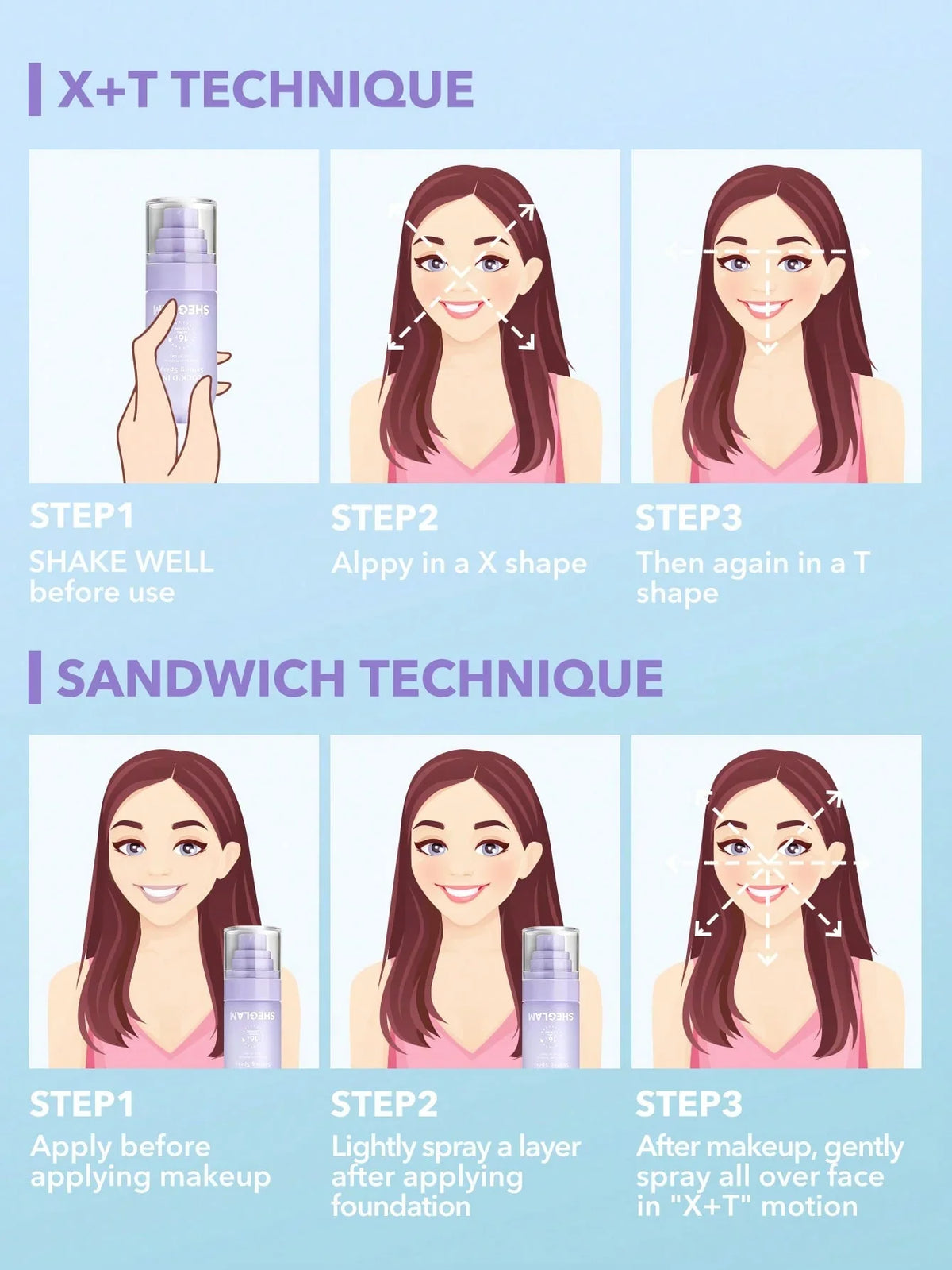 SHEGLAM - LOCK'D IN SETTING SPRAY