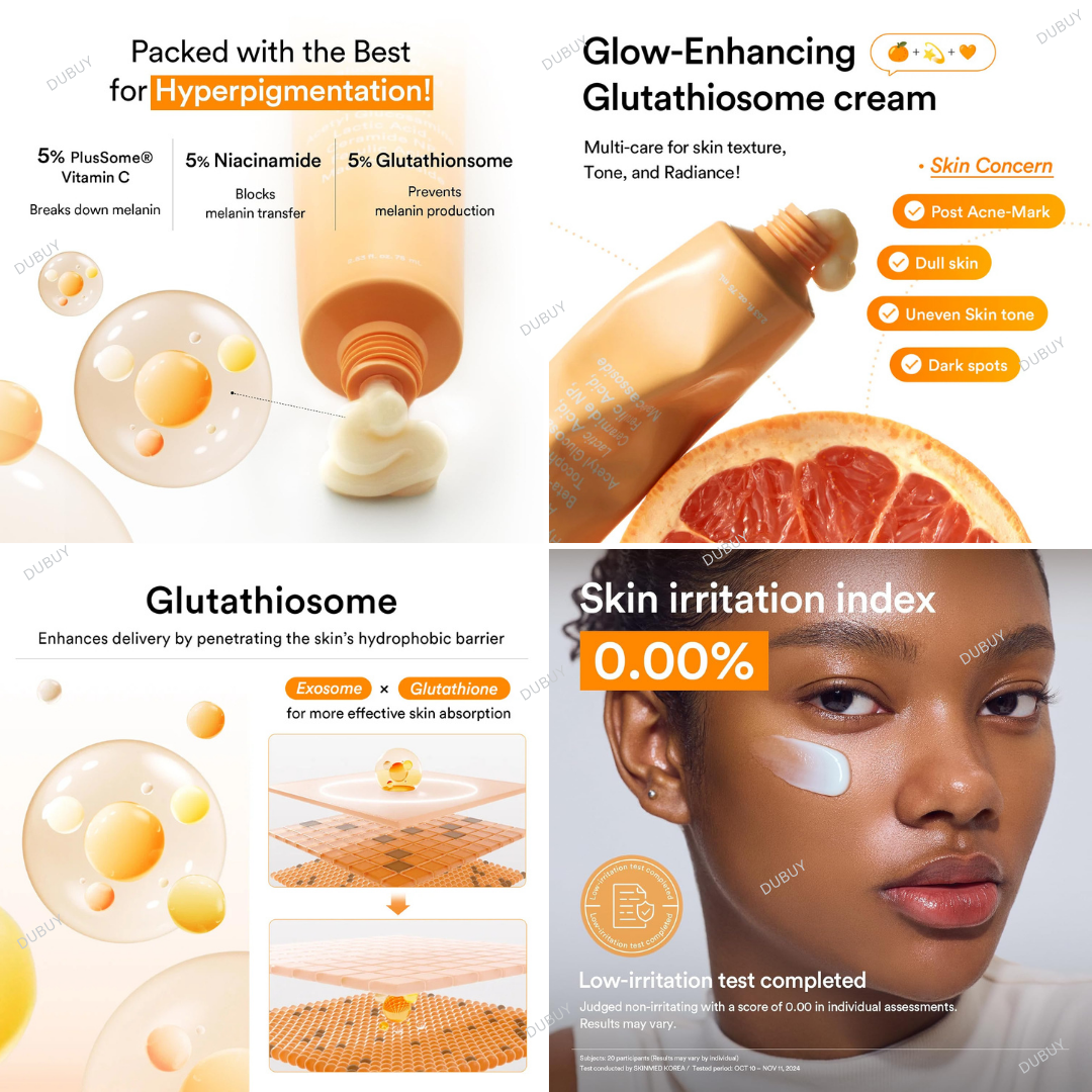 Abib Glutathiosome Cream Vita Tube 75ml Expiry 03 - 2029