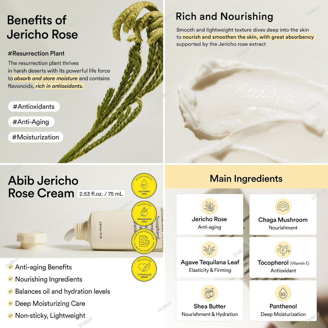 Abib Jericho Rose Crème Nutrition Tube 75ml