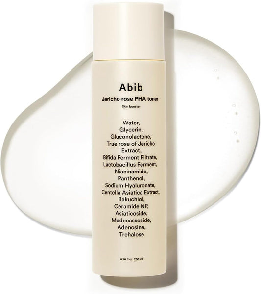 Abib Jericho Rose PHA Toner Skin Booster 200ml Expiry 01 - 2029