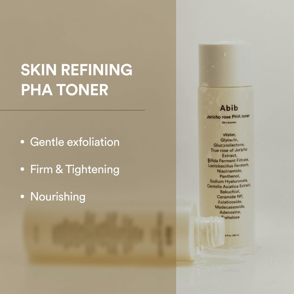 Abib Jericho Rose PHA Toner Skin Booster 200ml Expiry 01 - 2029