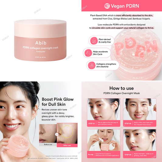 Abib PDRN Collagen Overnight Mask Firming Jelly 80ml