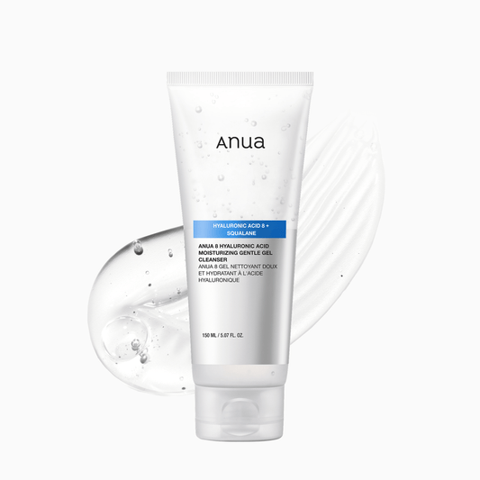 Anua 8 Hyaluronic Acid Moisturizing Gentle Gel Cleanser 150ml Expiry 08 - 2027