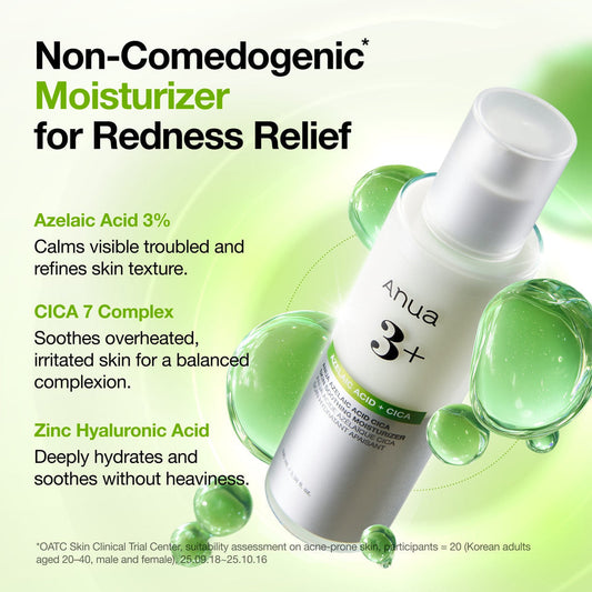 Anua Azelaic Acid Cica Skin Soothing Moisturizer 100ml Expiry 05 - 2028