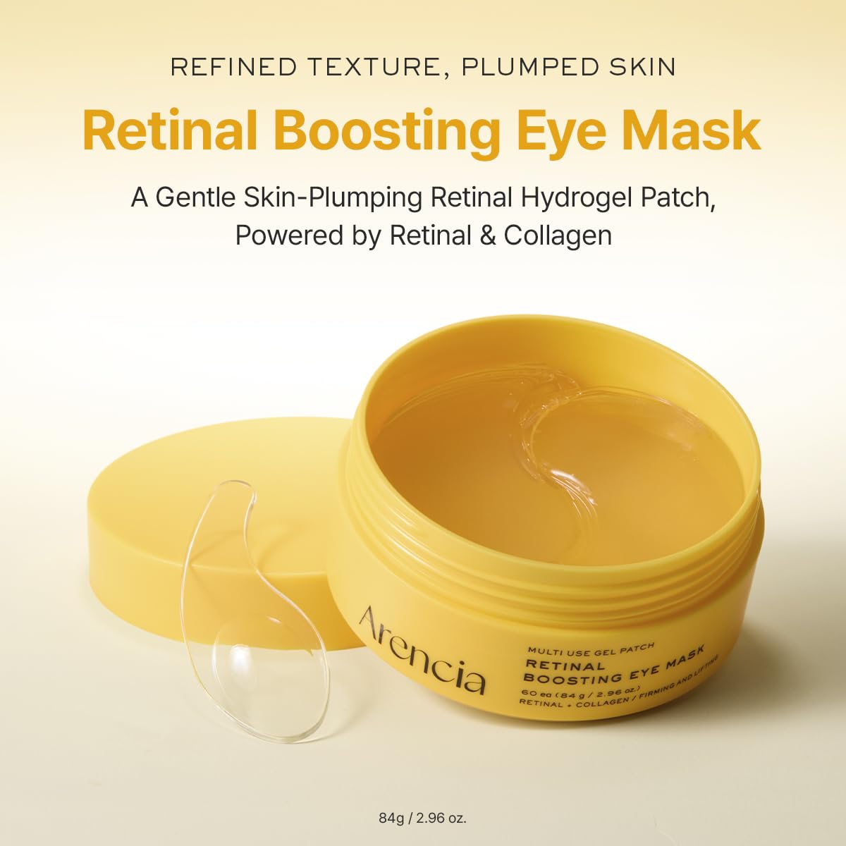 ARENCIA Retinal Boosting Eye Patch Mask (60EA) 84G Expiry 08 - 2028