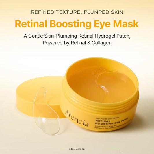ARENCIA Retinal Boosting Eye Patch Mask (60EA) 84G Expiry 08 - 2028