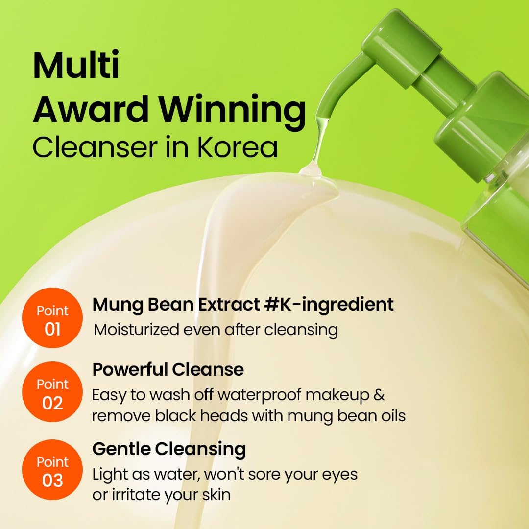 BePlain Greenful Vegan Cleansing Oil  200ml Expiry 08 - 2028