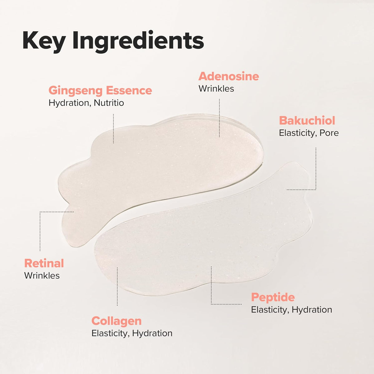 BEAUTY OF JOSEON Revive Under Eye Patch: Ginseng + Retinal - 30 Pairs Expiry 10 - 2028