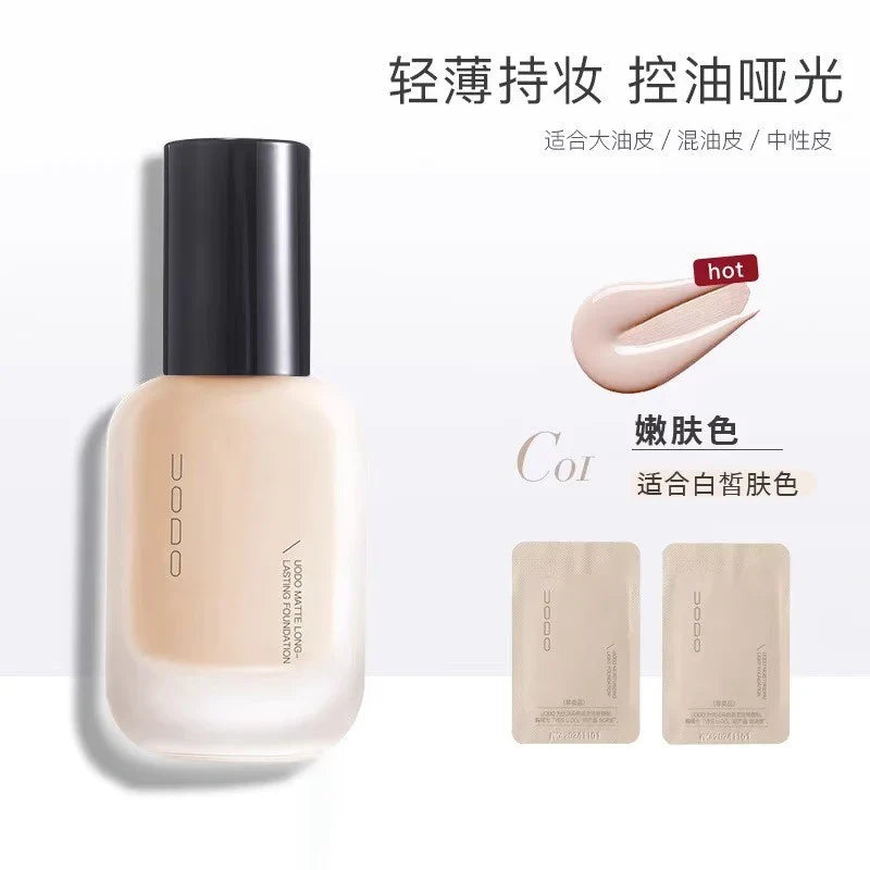 UODO - Veil Matte Lasting Foundation For Oily SkiN Expiry 02 - 2028