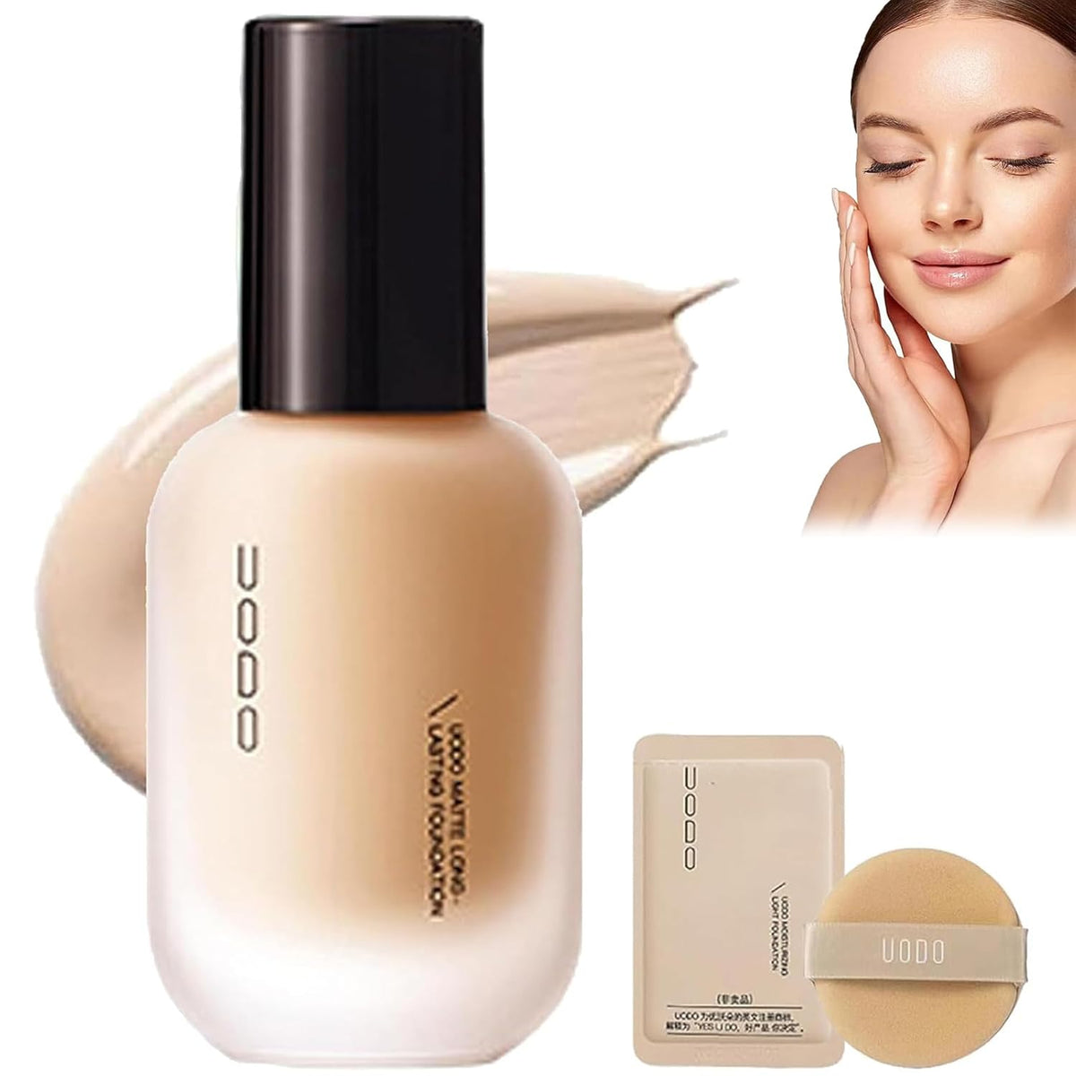 UODO - Veil Matte Lasting Foundation For Oily SkiN Expiry 02 - 2028