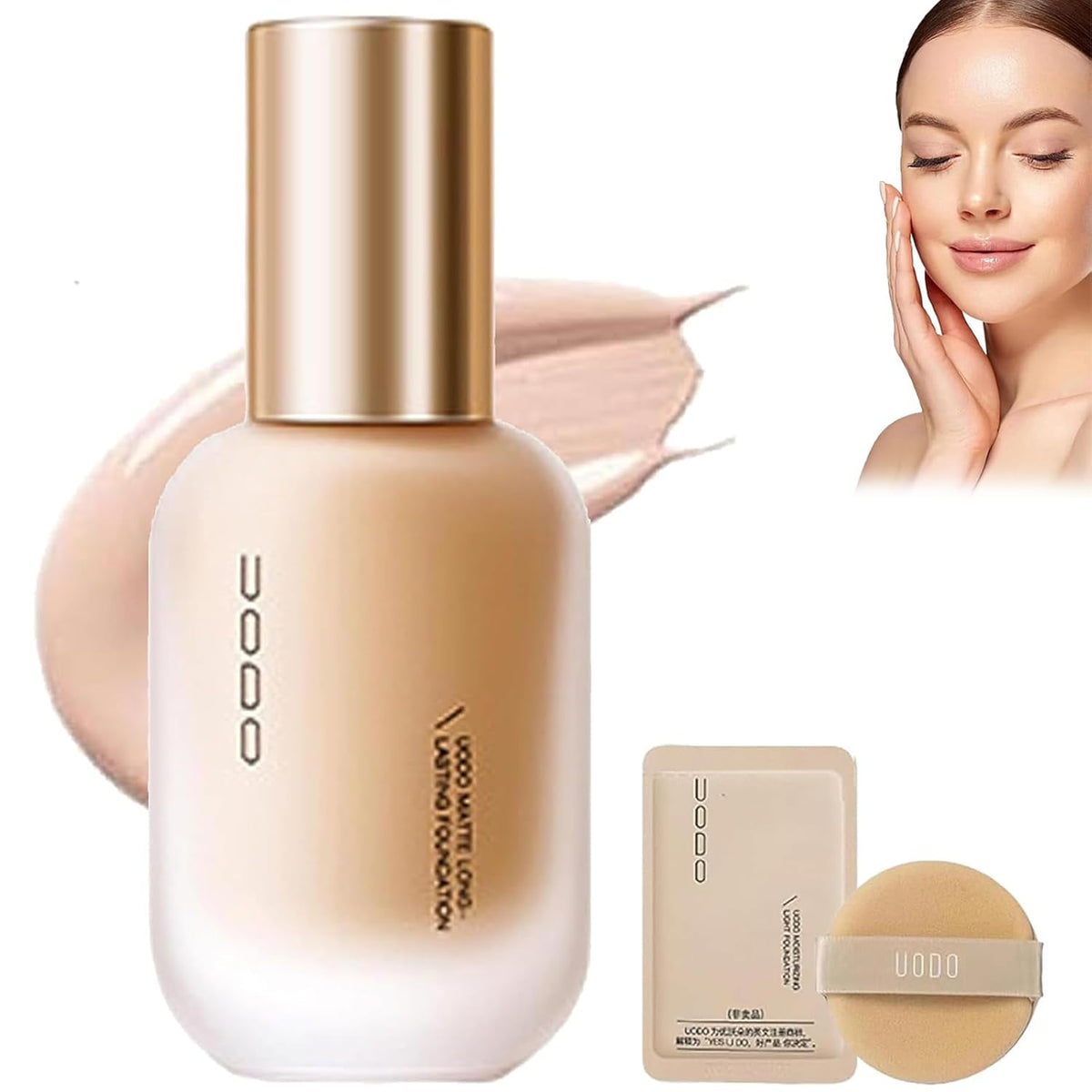 UODO - Moisturizing Light Foundation For Dry Skin