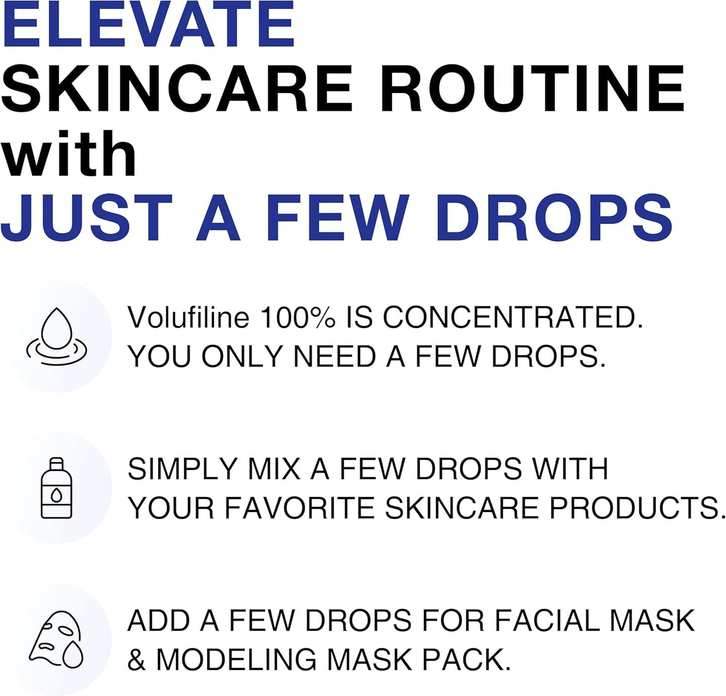 CELDYQUE 100% Pure Volufiline Concentrate Serum - 10ml Expiry 01 - 2029