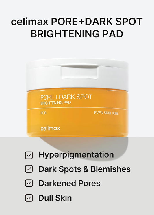 Celimax Pore + Dark Spot Brightening Pad (40 pads) Expiry 10 - 2028