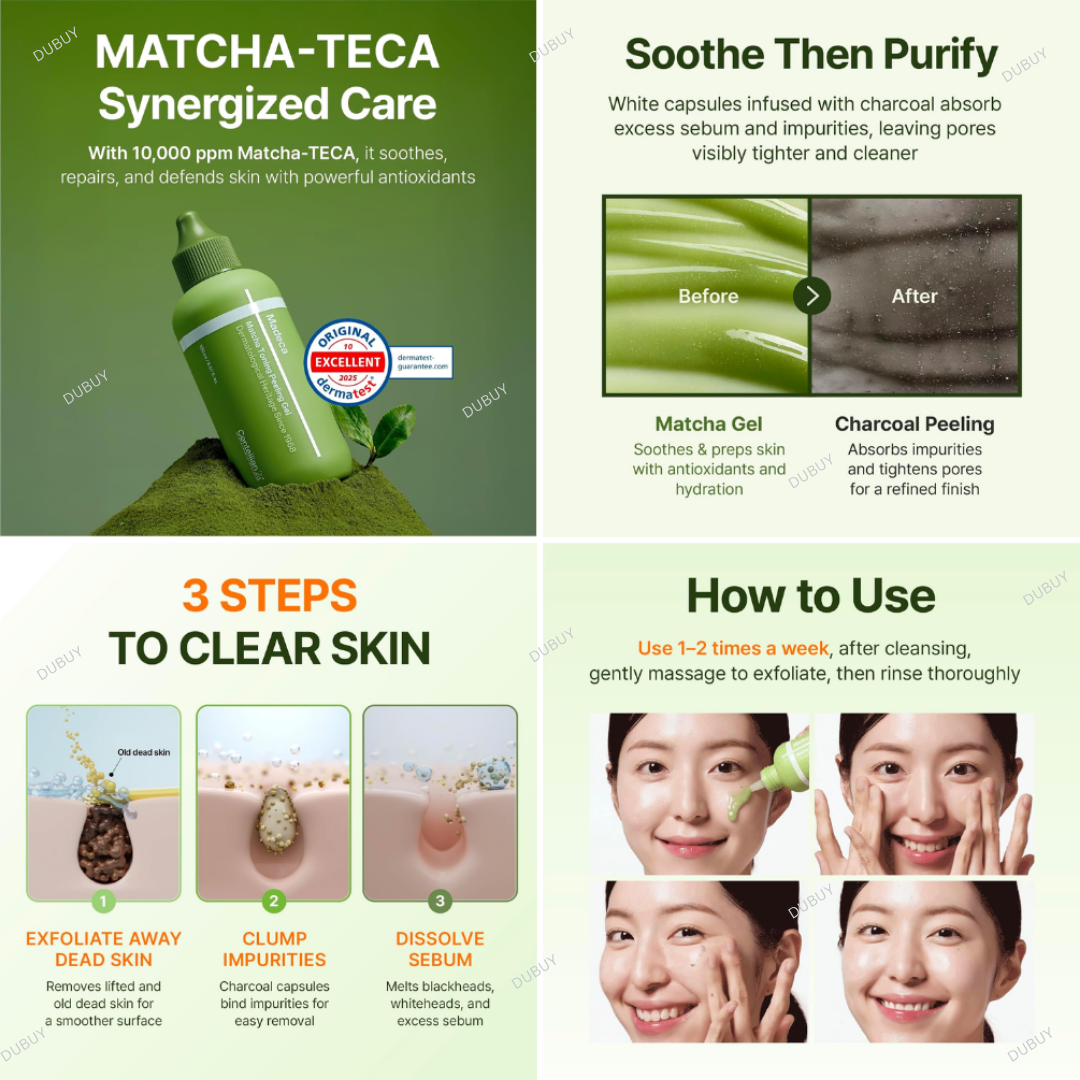 Centellian24 Madeca Matcha Toning Peeling Gel 150ml