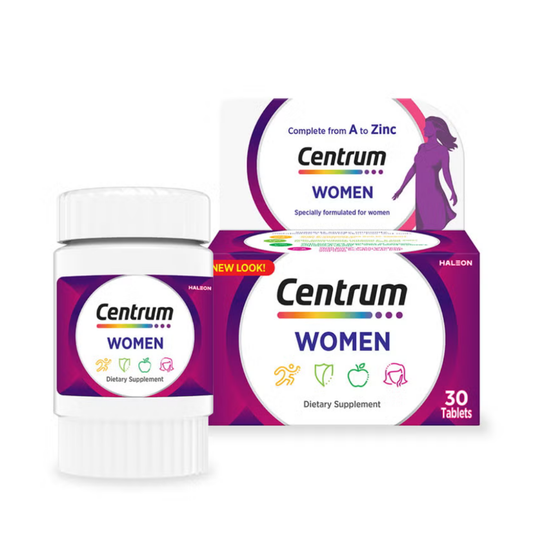 Centrum Women's Multivitamin Supplement Tablets, Pack of 30's Expiry 12 - 2027