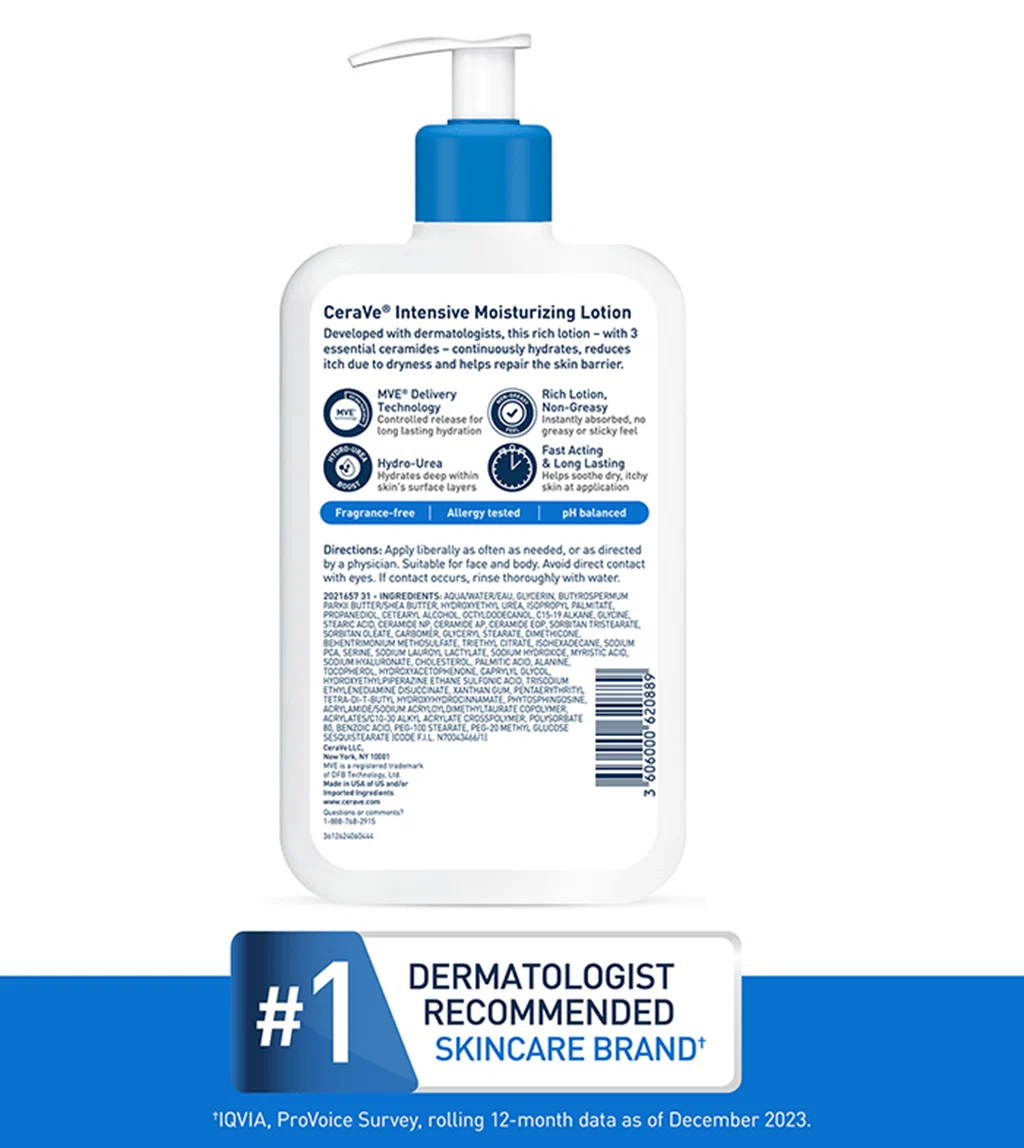 Cerave Intensive Moisturizing Lotion 355ml
