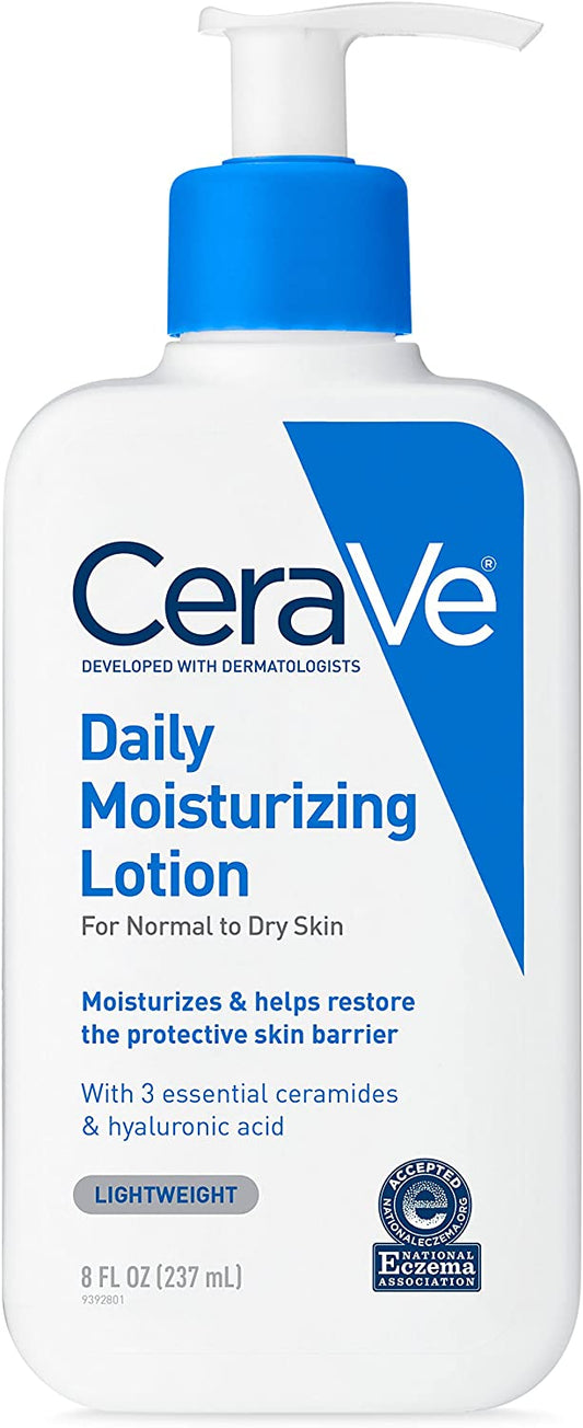 CeraVe, Daily Moisturizing Lotion, Lightweight 8 oz 237 ML Normal to Dry Skin
