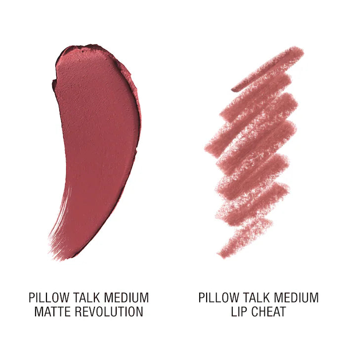 Charlotte Tilbury Mini Pillow Talk Lipstick & Liner Set - Matte Pillow Talk Medium