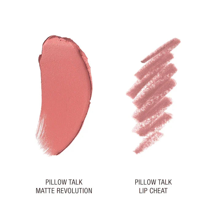 Charlotte Tilbury Mini Pillow Talk Lipstick & Liner Set - Matte Pillow Talk