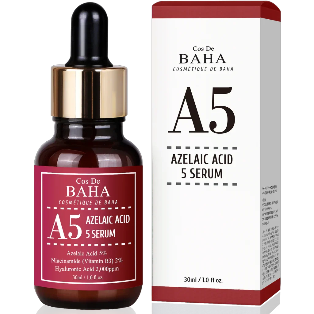 Cos De BAHA, A5 Azelaic Acid 5 serum 30ml Expiry 03 - 2029