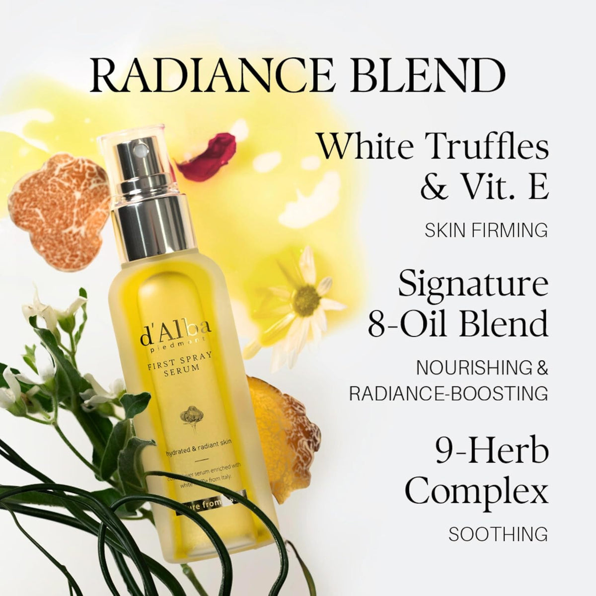 d'Alba White Truffle First Spray Serum Expiry 09 - 2028