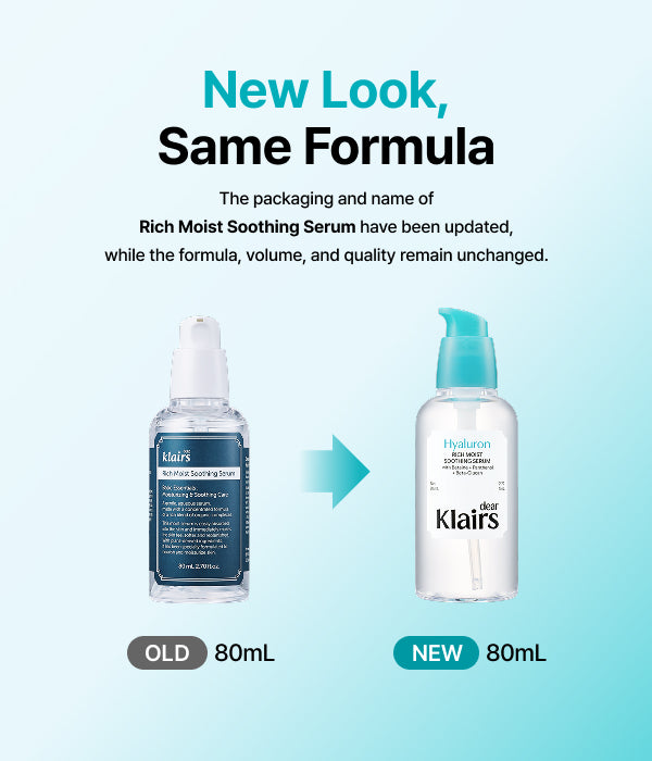 Dear Klairs Rich Moist Soothing Serum 80ml | Renew
