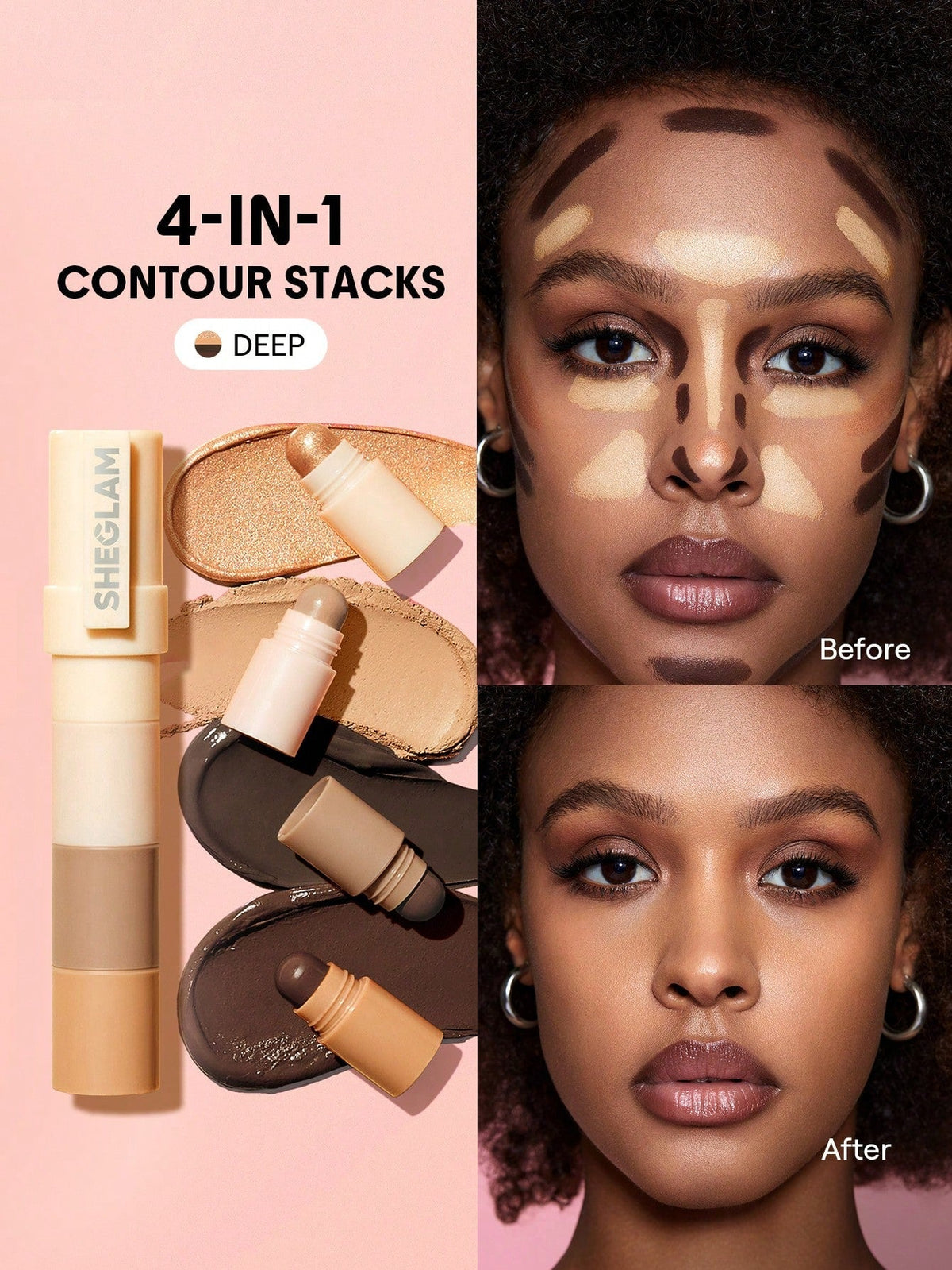 SHEGLAM Multi-Glam Face Pen-Medium Contour Stick