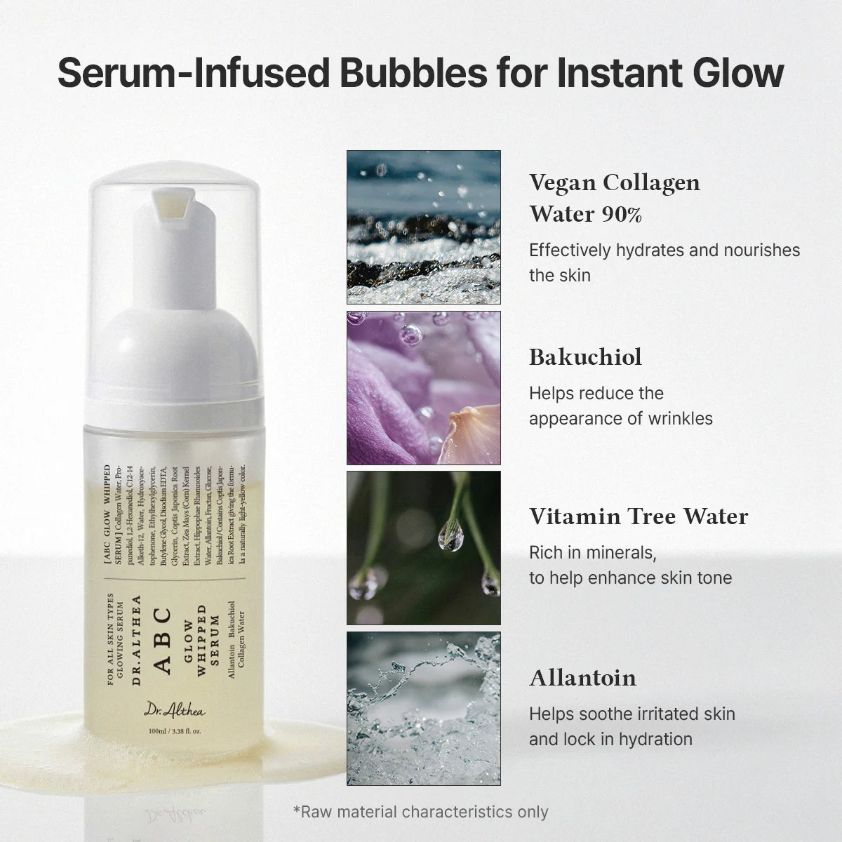 Dr. Althea ABC Glow Whipped Serum 100ml Expiry 04 - 2029
