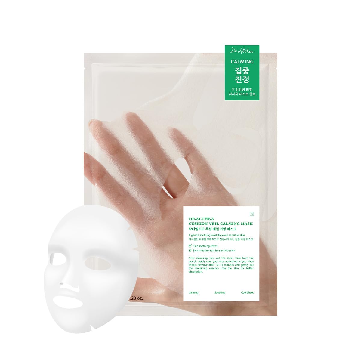 Dr. Althea Cushion Veil Calming Mask 1Pc Expiry 06 - 2028