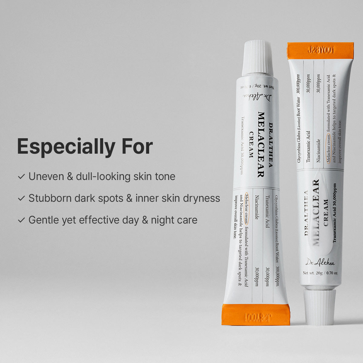 Dr. Althea Melaclear Cream 20g Expiry 01 - 2029