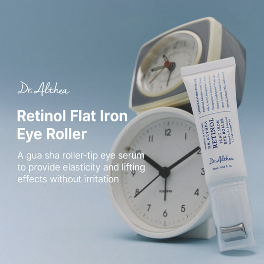 Dr. Althea Retinol Flat Iron Eye Roller 25ml Expiry 12 - 2028