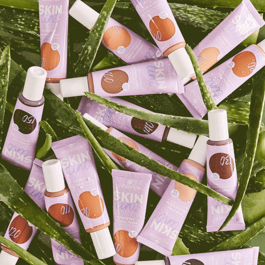 Essence SKIN tint light to medium coverage and SPF 30