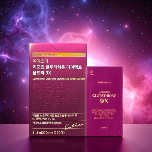 ESTHER FORMULA - HALAL Liposome Glutathione Direct Ultra 9X (30EA)