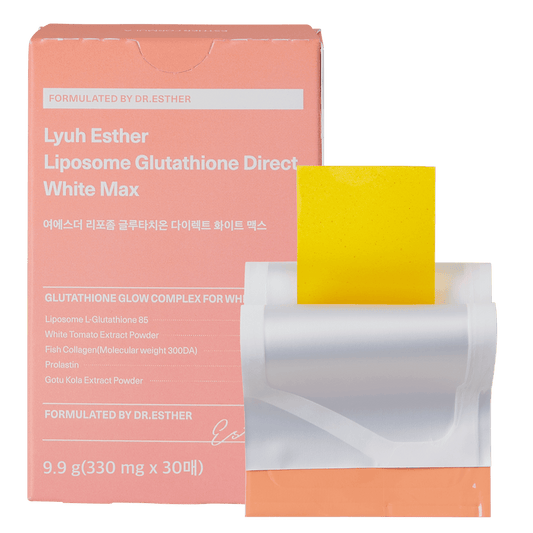 ESTHER FORMULA Liposome Glutathione Direct White Max 9.9g Expiry 02 - 2028