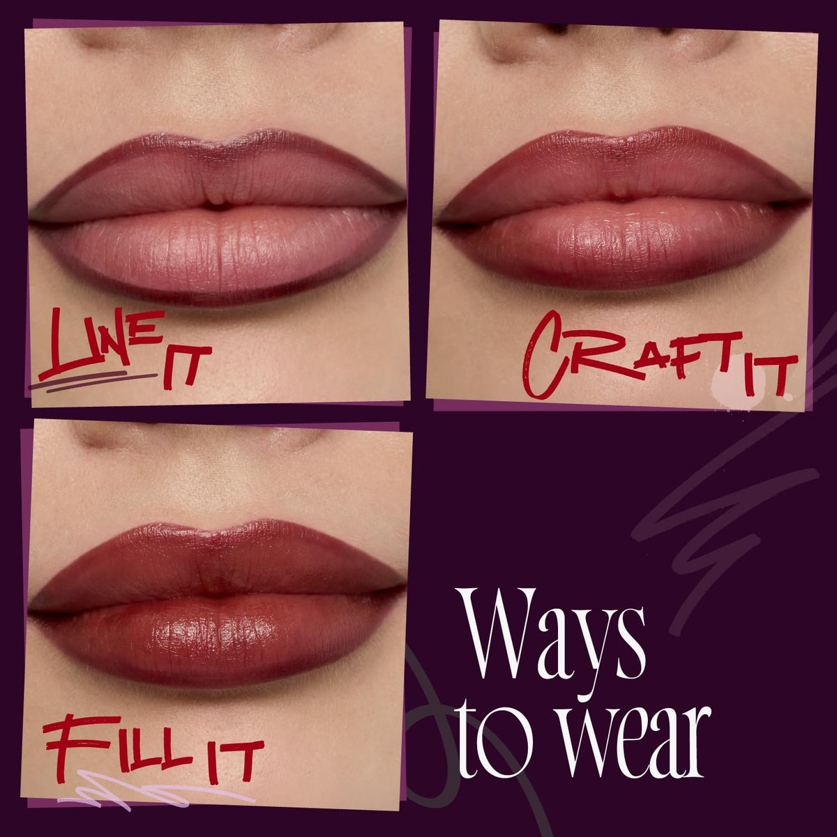 Fwee Lock'n  Line Lip Contour Stain