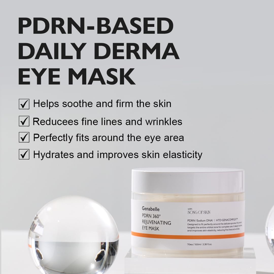 Genabelle 70ea | PDRN 360 Rejuvenating Eye Mask 100ml