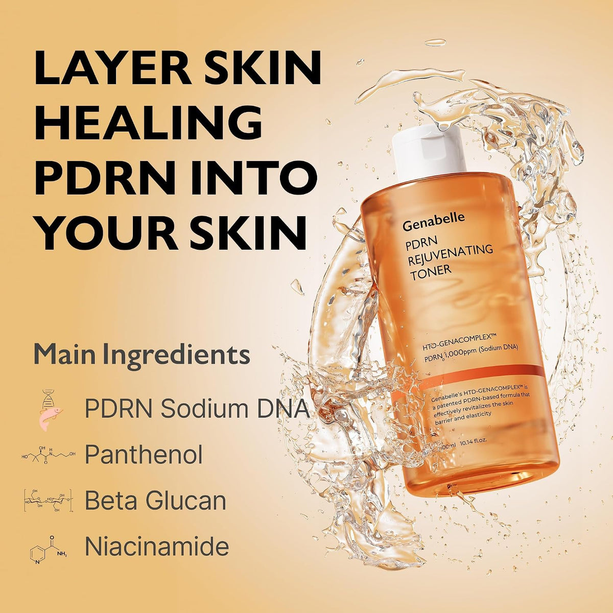 Genabelle PDRN Rejuvenating Toner 300ml