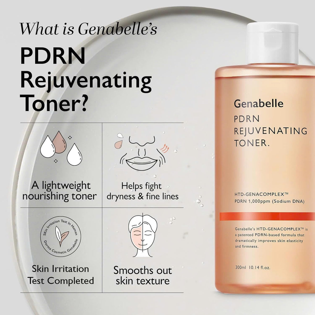 Genabelle PDRN Rejuvenating Toner 300ml