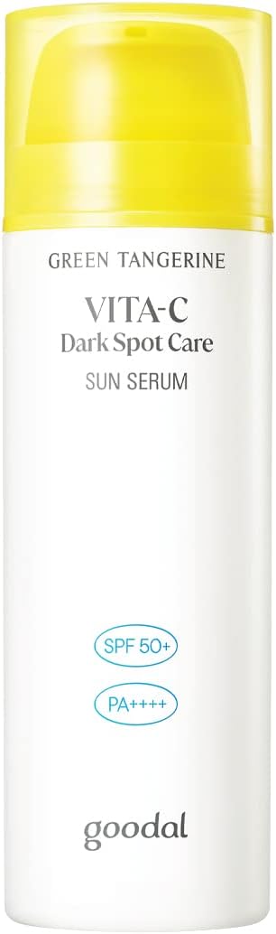 Goodal Green Tangerine Vita C Dark Spot Care Sun Serum 50ml Expiry 01 - 2027