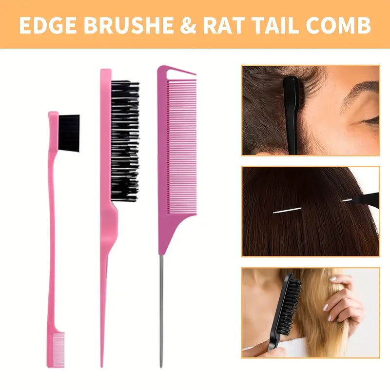 IKT Unisex Hair Wax Stick 16g MINI with 3 combs Set