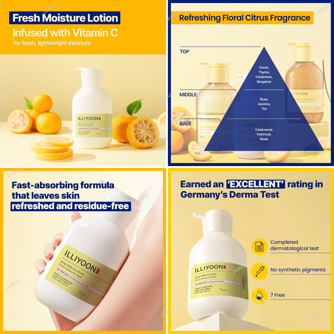 ILLIYOON Fresh Moisture l Lotion 350ml (2024)
